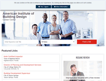 Tablet Screenshot of jobs.aibd.org